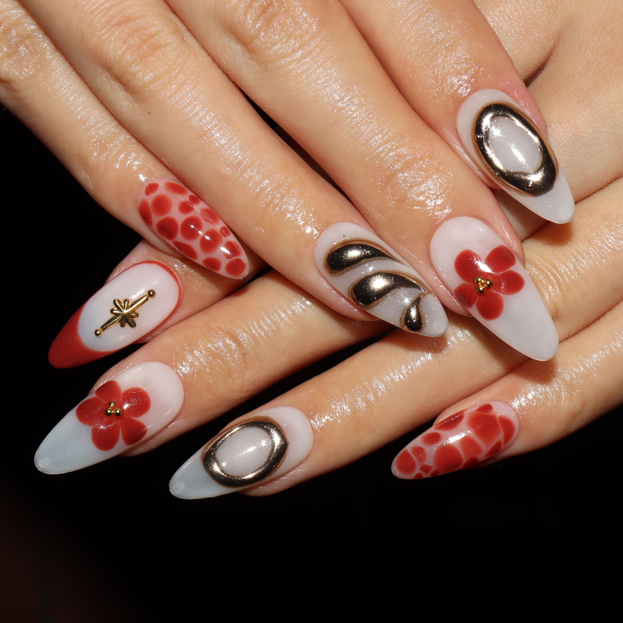 Press on nails 3872