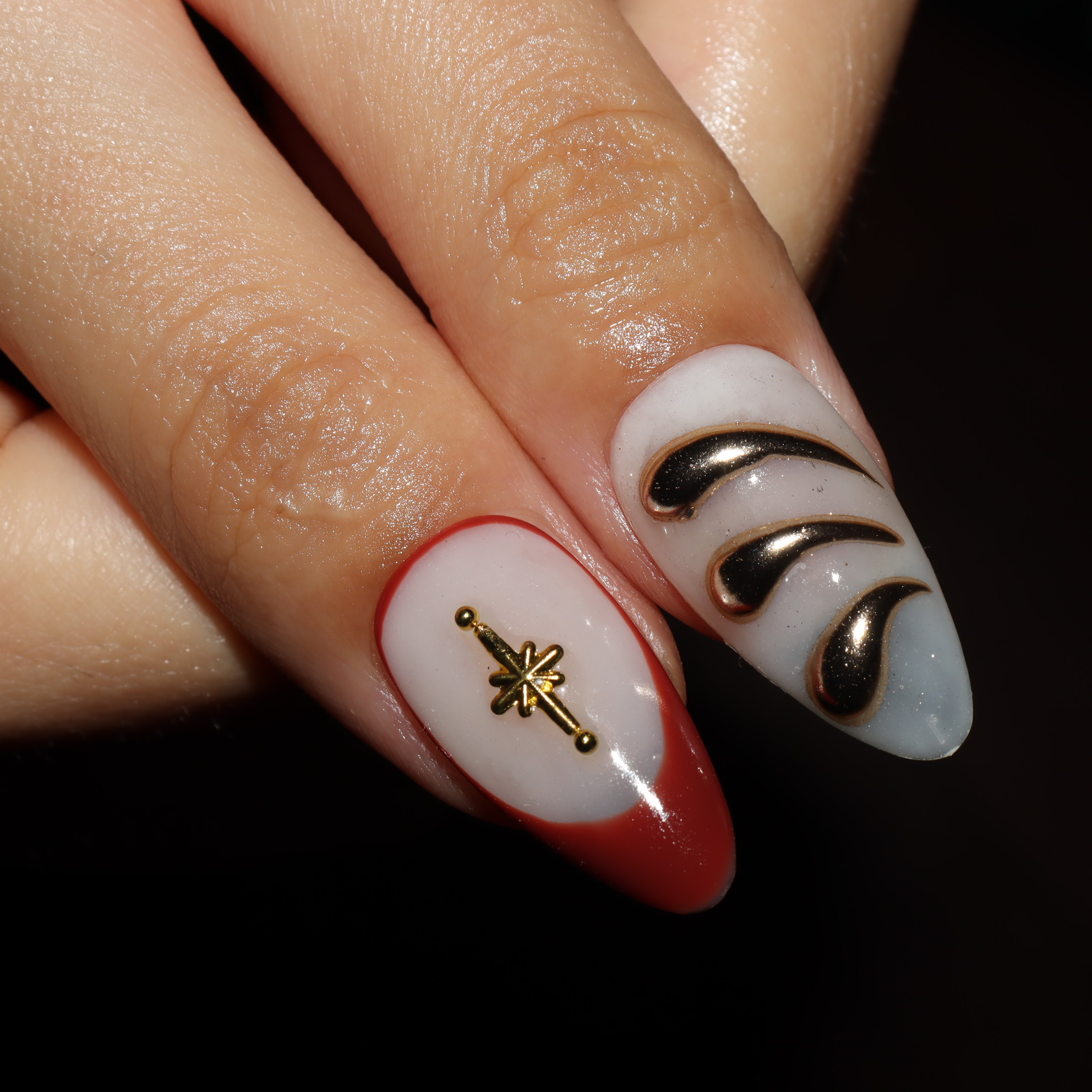 Press on nails 3877