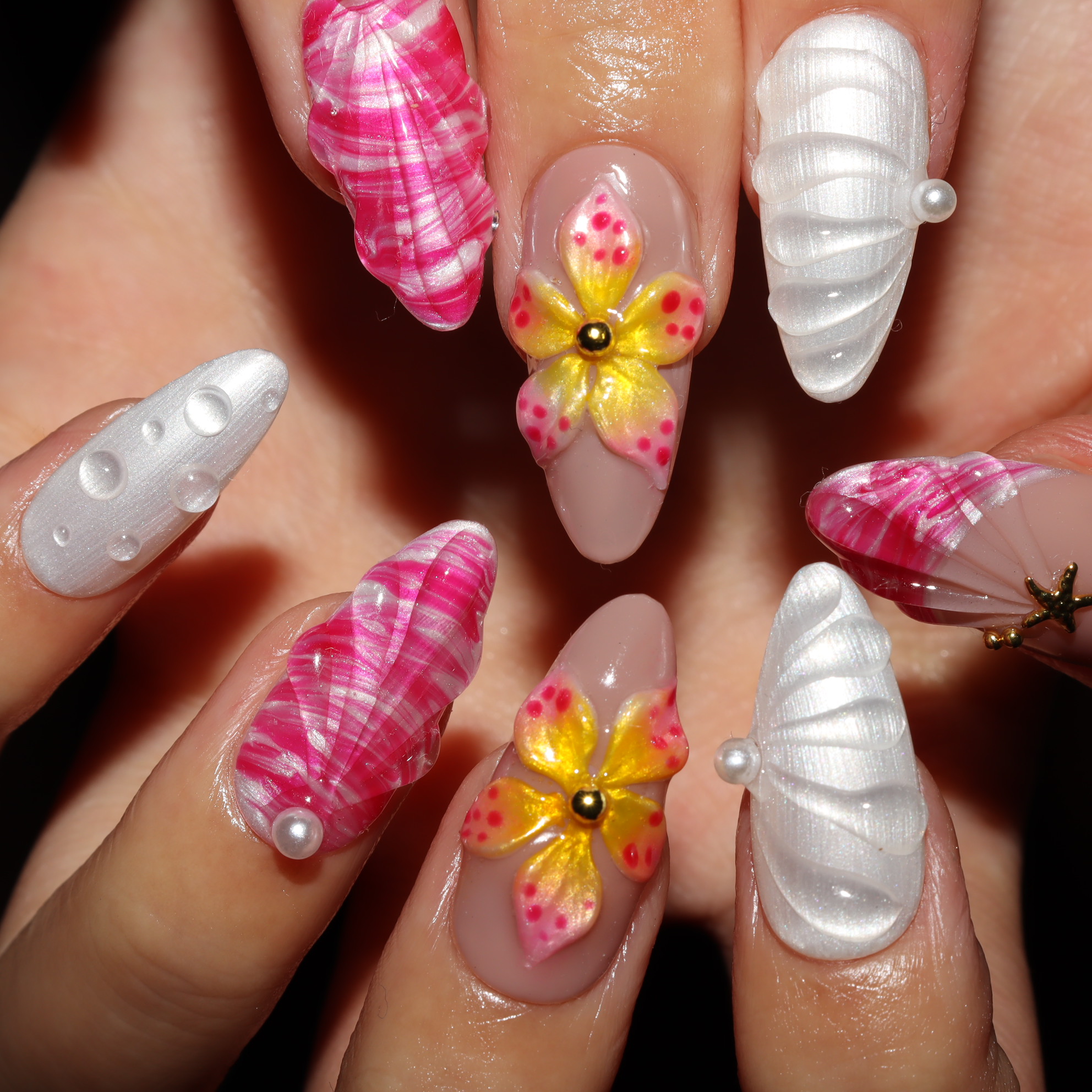 Press on nails 3881