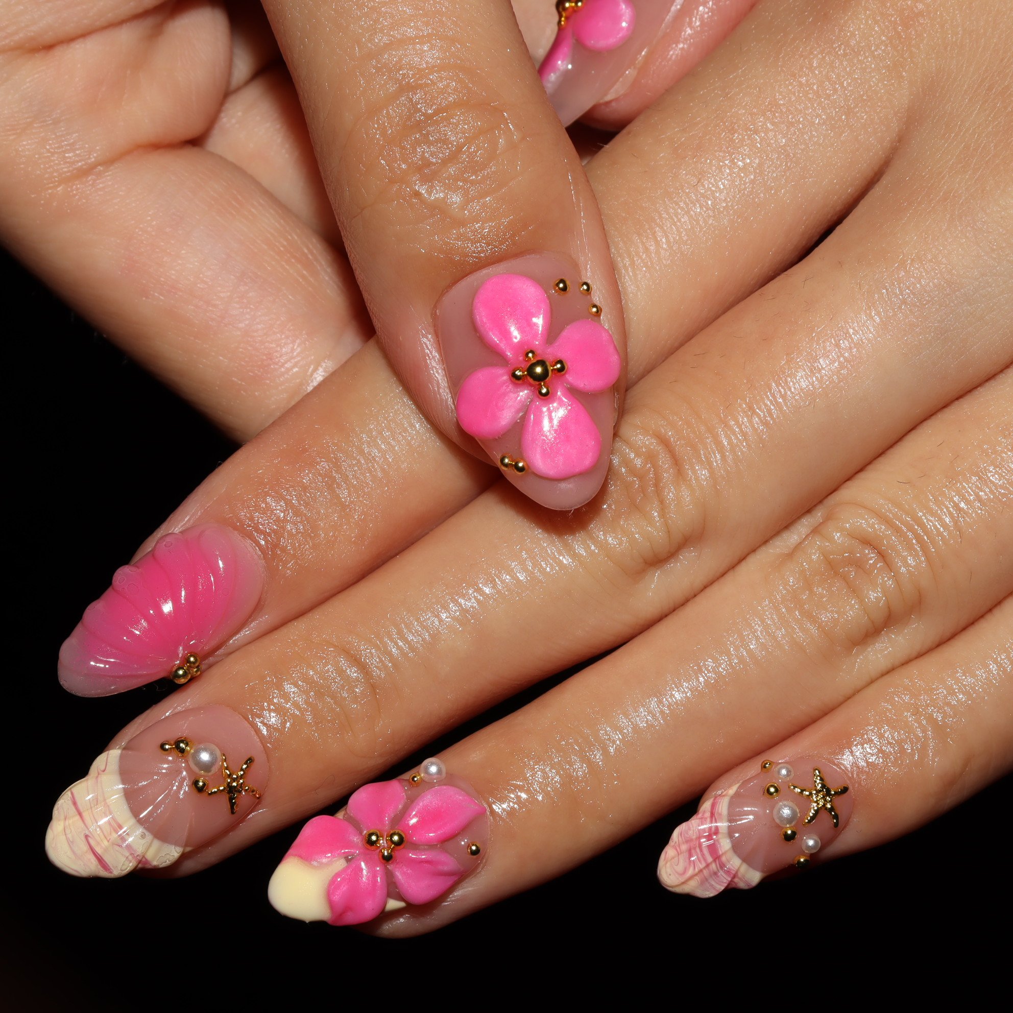 Press on nails 3886