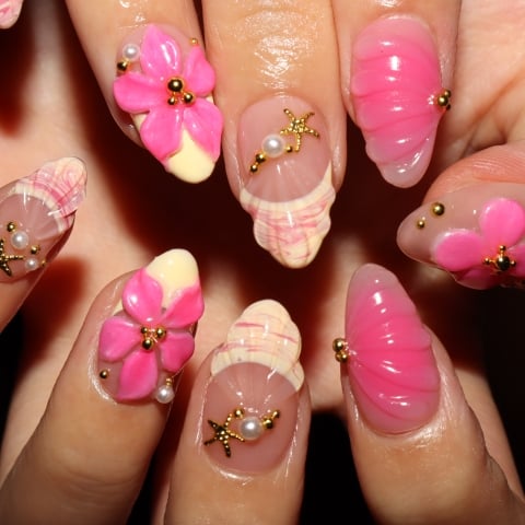 Press on nails 3887