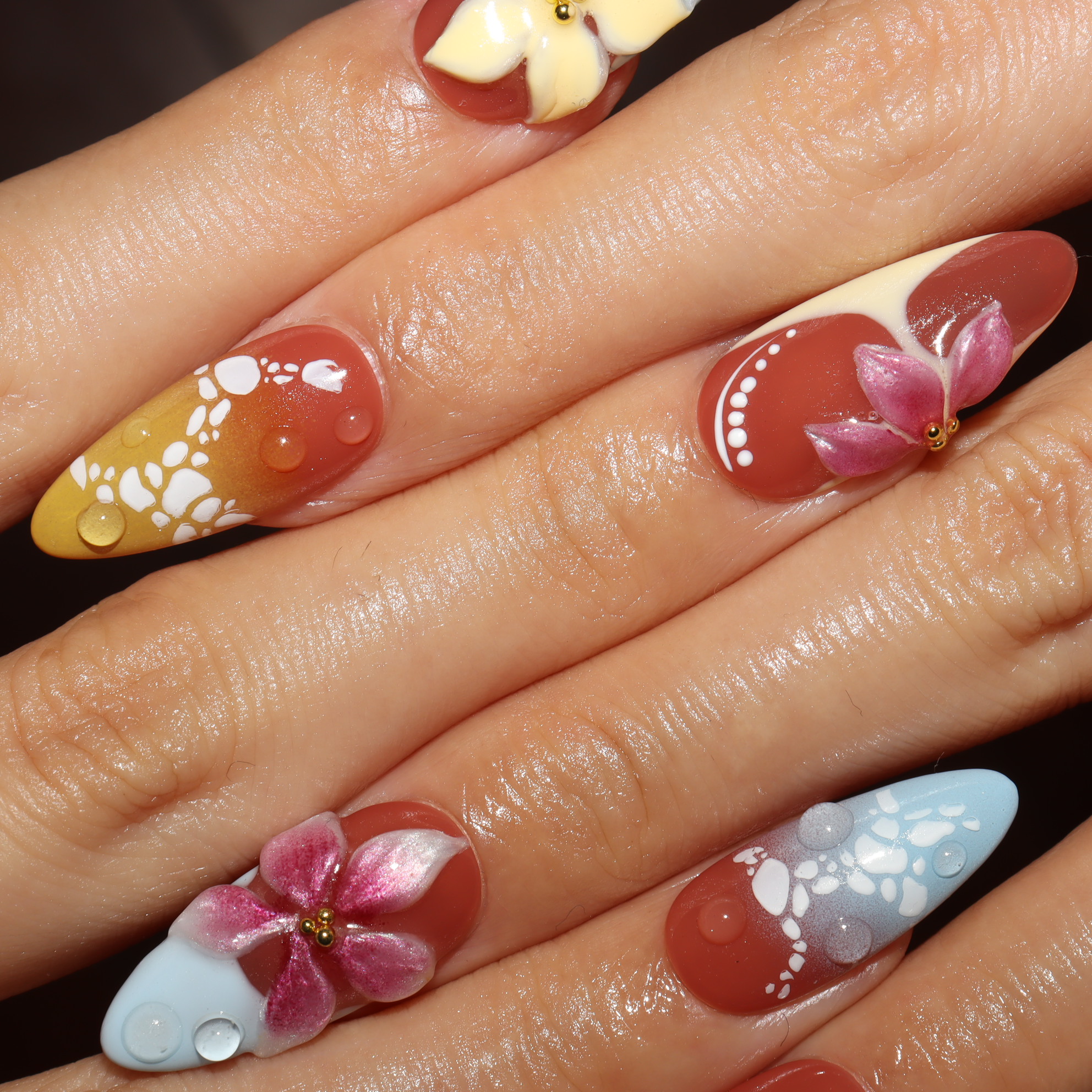 Press on nails 3889