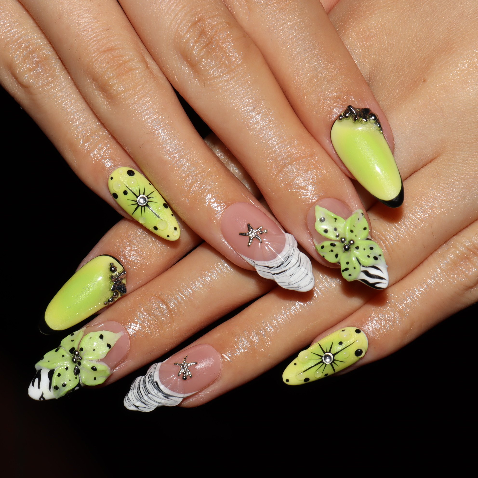 Press on nails 3897